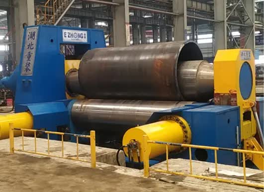 Shipshape Bends: Marine Applications of 3 Roller Plate Bending Machines - 翻译中...