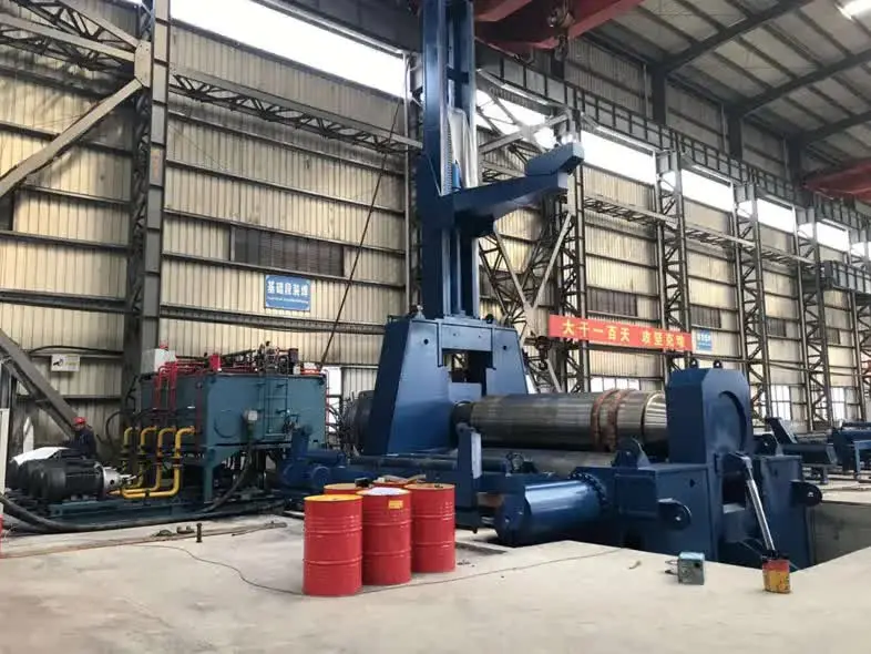 The Wear Process of Three-Roll Plate Bending Machine Rolls and Methods to Reduce Transmission Error - 翻译中...
