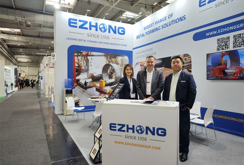 Our Chairman Led the Team to Attend the 2024 Hannover EUROBLECH Sheet Metal Processing Exhibition - 翻译中...