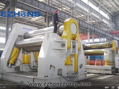 120x4000 EZHONG 4 rotoli laminatrice per lastre