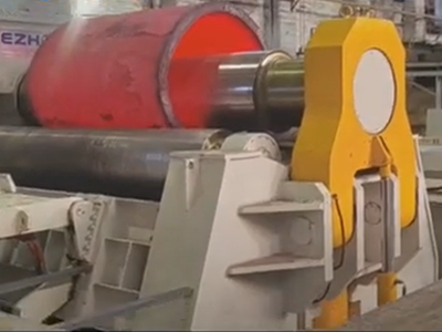 Laminatrice per piastre a 4 rulli 120x4000