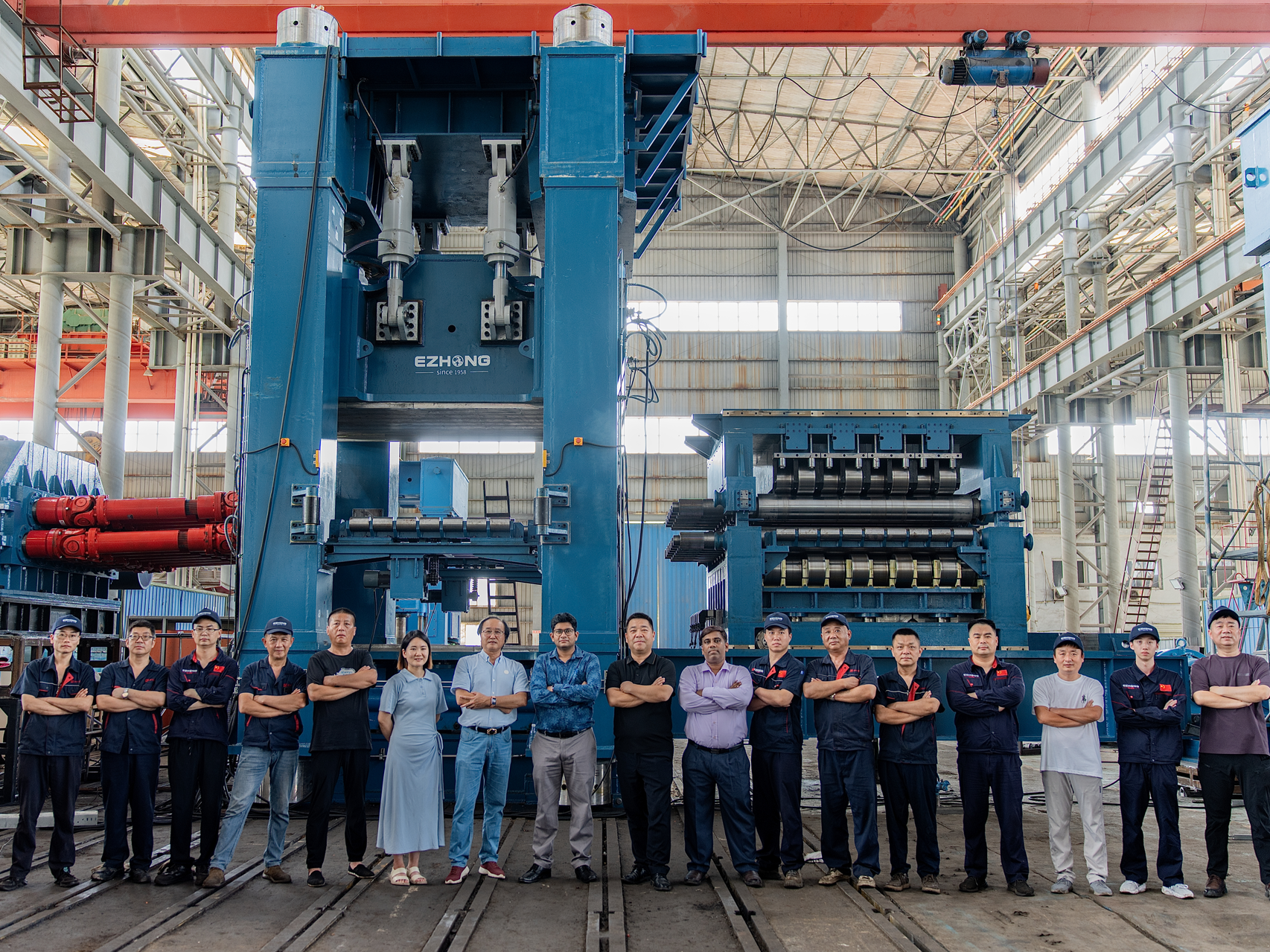 La macchina livellatrice per piastre riscaldanti CNC 13r 40*1650 è stata progettata e prodotta da EZHONG per JSL